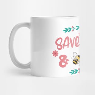 Save the Bees And Bee Kind Mug